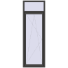 Pricing Balcony doors 800x2400 mm BALCONY DOOR REHAU EURO 60 BASALT_GREY two-sided