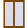Pricing Balcony doors 1600x2100 mm BALCONY DOOR REHAU SYNEGO GOLDEN OAK two-sided