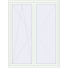 Prețuri Uși de balcon 1600x2100 mm BALCONY DOOR REHAU EURO 60