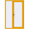 Preisgestaltung Haustüren 1400x2100 mm DOOR ALU STANDARD 72