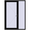 Pricing Entrance doors 1500x2100 mm DOOR KORSA ENERGY-SAVING REHAU SYNEGO