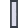 Pricing Entrance doors 650x2200 mm DOOR KORSA OPTIMUM REHAU BRILLANT ANTHRACITE_GREY_STRUKTURAL two-sided