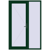 Pricing Entrance doors 1400x2100 mm DOOR KORSA OPTIMUM REHAU BRILLANT