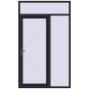 Pricing Entrance doors 1500x2500 mm DOOR KORSA ENERGY-SAVING REHAU SYNEGO