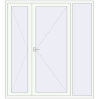 Tarification Portes d'entrée 2000x2200 mm OPTIMUM (REHAU Т118/70) ouverture vers l'extérieur