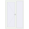 Tarification Portes d'entrée 1400x2200 mm ECO-ENERGIE + (ouverture vers extérieur OPTIMUM REHAU Т118/70)
