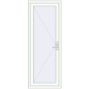 Pricing Entrance doors 800x2140 mm DOOR KORSA ALU STANDARD 72 RAL 9016 Traffic white two-sided