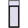 Pricing Entrance doors 1020x2560 mm DOOR KORSA ENERGY-SAVING REHAU SYNEGO BLACK_BROWN external