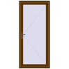 Pricing Entrance doors 1000x2200 mm DOOR KORSA OPTIMUM REHAU BRILLANT WALNUT two-sided
