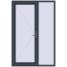 Preisgestaltung Haustüren 1400x2100 mm DOOR KORSA OPTIMUM (REHAU Brillant Design)