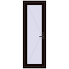 Pricing Internal doors 700x2050 mm REHAU OPTIMUM 70 TERRACE (Т94) BLACK_BROWN two-sided