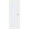 Pricing Internal doors 680x1800 mm REHAU BASE 60 TERRACE (Т94) RAL 9016 Traffic white two-sided