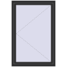 Prețuri Ferestre 1000x1500 mm BASE REHAU EURO 60