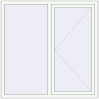 Prețuri Ferestre 1500x1500 mm BASE REHAU EURO 60