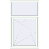 Pricing Tilt-and-Turn 900x1500 mm KORSA BRILLANT DESIGN