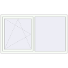 Prețuri Ferestre 1750x1000 mm BASE REHAU EURO 60