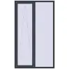 Pricing Tilt-and-Turn 1300x2200 mm KORSA OPTIMUM REHAU EURO 70 ANTHRACITE_GREY_STRUKTURAL external