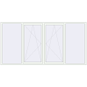 Pricing Tilt-and-Turn 3000x1500 mm KORSA BRILLANT DESIGN RAL 9016 Traffic white two-sided