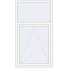 Pricing Tilt-and-Turn 970x1765 mm KORSA OPTIMUM REHAU EURO 70 RAL 9016 Traffic white two-sided