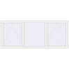 Pricing Tilt-and-Turn 2800x1150 mm REHAU OPTIMUM EURO-DESIGN 70 RAL 9016 Traffic white two-sided