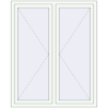 Pricing Tilt-and-Turn 1300x1600 mm KORSA OPTIMUM REHAU EURO 70 RAL 9016 Traffic white two-sided