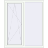 Prețuri Ferestre 1250x1550 mm BASE REHAU EURO 60