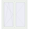 Pricing Tilt-and-Turn 1200x1360 mm KORSA ENERGY-SAVING REHAU SYNEGO MD