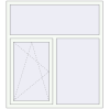 Pricing Tilt-and-Turn 1350x1500 mm KORSA OPTIMUM REHAU EURO 70 RAL 9016 Traffic white two-sided