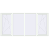 Pricing Tilt-and-Turn 2800x1350 mm KORSA ENERGY-SAVING REHAU SYNEGO MD RAL 9016 Traffic white two-sided
