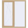 Prețuri Ferestre 1300x1500 mm ALU LIGHT A
