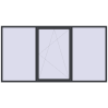 Pricing Tilt-and-Turn 3200x1700 mm KORSA ENERGY-SAVING REHAU SYNEGO MD