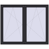 Preisgestaltung Kipp und Drehfenster 1750x1450 mm REHAU  BRILLANT
