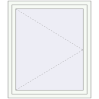 Pricing Tilt-and-Turn 1100x1250 mm KORSA OPTIMUM REHAU EURO 70 RAL 9016 Traffic white two-sided
