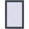 Prețuri Ferestre 1000x1500 mm BASE REHAU EURO 60