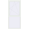 Pricing Tilt-and-Turn 1000x2300 mm REHAU ENERGY-SAVING SYNEGO MD RAL 9016 Traffic white two-sided