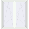 Preisgestaltung Kipp und Drehfenster 1350x1500 mm KORSA ENERGY-SAVING (REHAU SYNEGO MD)