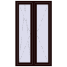 Pricing Tilt-and-Turn 980x1750 mm REHAU OPTIMUM EURO-DESIGN 70 CHOCOLATE_BROWN two-sided