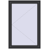 Prețuri Ferestre 1000x1500 mm BASE REHAU EURO 60