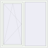 Pricing Tilt-and-Turn 1550x1550 mm KORSA OPTIMUM REHAU EURO 70