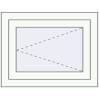 Pricing Tilt-and-Turn 650x500 mm KORSA OPTIMUM REHAU EURO 70 RAL 9016 Traffic white two-sided