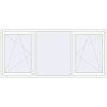 Pricing Tilt-and-Turn 2565x1165 mm KORSA ENERGY-SAVING REHAU SYNEGO MD RAL 9016 Traffic white two-sided