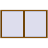 Pricing Tilt-and-Turn 1700x1000 mm KORSA OPTIMUM REHAU EURO 70 GOLDEN OAK two-sided