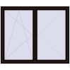 Pricing Tilt-and-Turn 1800x1500 mm KORSA ENERGY-SAVING REHAU SYNEGO MD