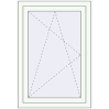 Pricing Tilt-and-Turn 700x1050 mm REHAU BRILLANT DESIGN RAL 9016 Traffic white two-sided