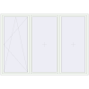 Pricing Tilt-and-Turn 3000x2100 mm KORSA ENERGY-SAVING REHAU SYNEGO MD RAL 9016 Traffic white two-sided