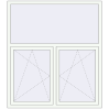Pricing Tilt-and-Turn 1500x1700 mm KORSA OPTIMUM REHAU EURO 70 RAL 9016 Traffic white two-sided