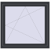 Pricing Tilt-and-Turn 1050x1000 mm KORSA BRILLANT DESIGN ANTHRACITE_GREY_STRUKTURAL external