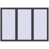 Pricing Tilt-and-Turn 3000x2100 mm KORSA ENERGY-SAVING REHAU SYNEGO MD