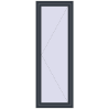 Pricing Tilt-and-Turn 700x2000 mm REHAU OPTIMUM EURO-DESIGN 70 ANTHRACITE_GREY_STRUKTURAL two-sided