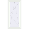 Pricing Tilt-and-Turn 680x1350 mm REHAU OPTIMUM EURO-DESIGN 70 RAL 9016 Traffic white two-sided